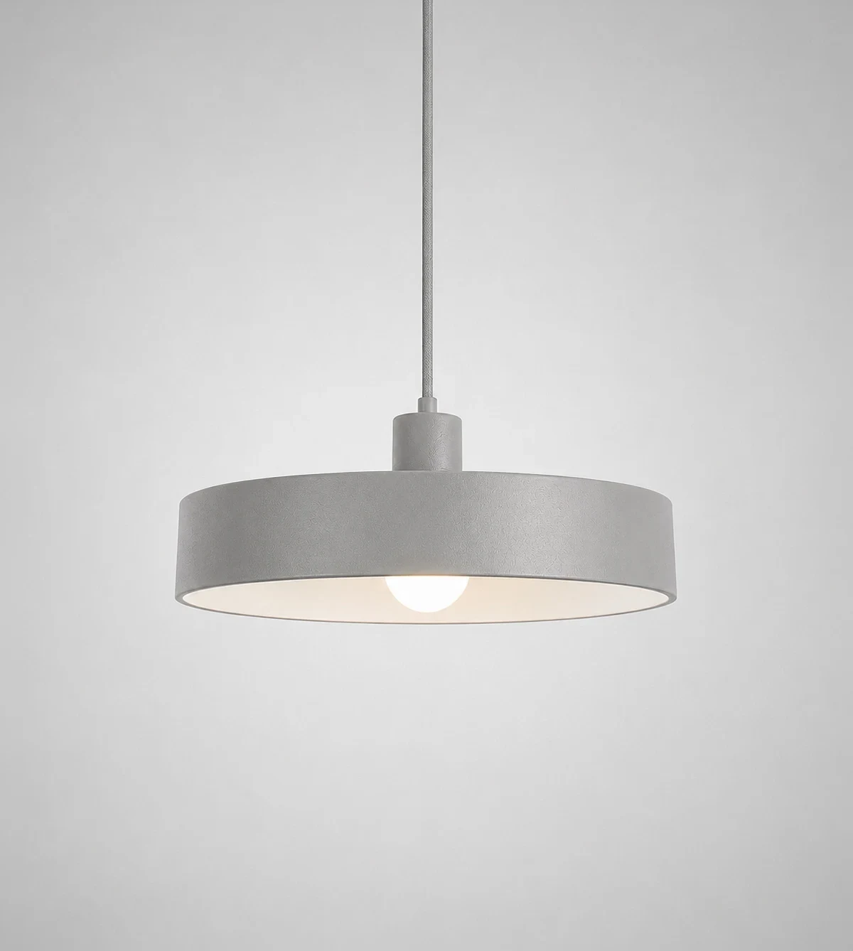 5lamp Solis Gri Metal E27 Sarkıt Avize