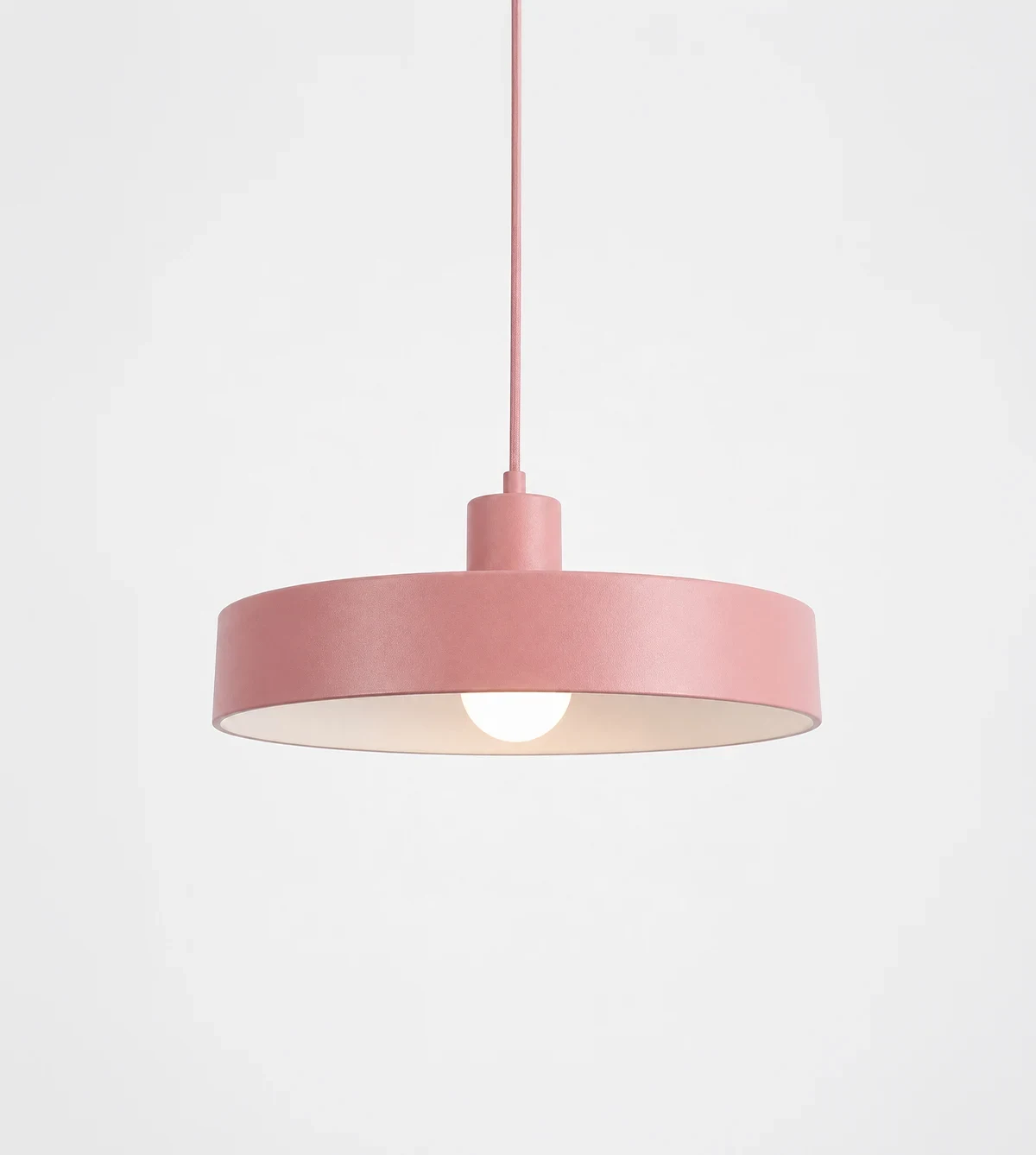 5lamp Solis Pembe Metal E27 Sarkıt Avize