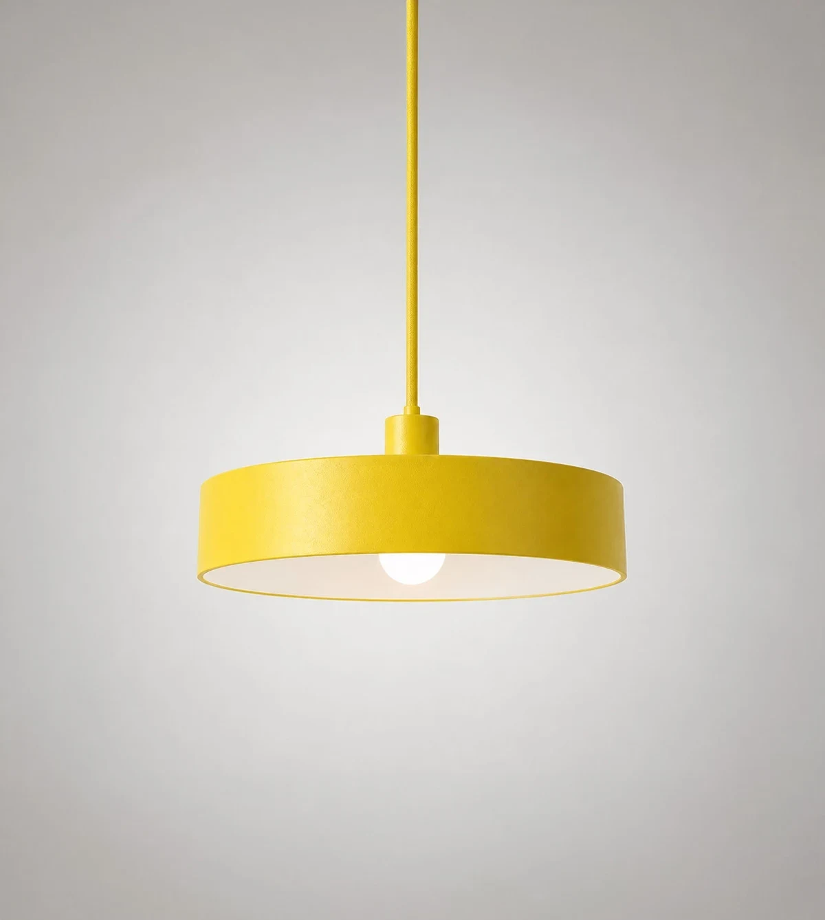 5lamp Solis Sarı Metal E27 Sarkıt Avize