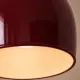 Sfora bordo sarkıt avizenin aşağı yönlü ışık veren metal gölgelik detayı
