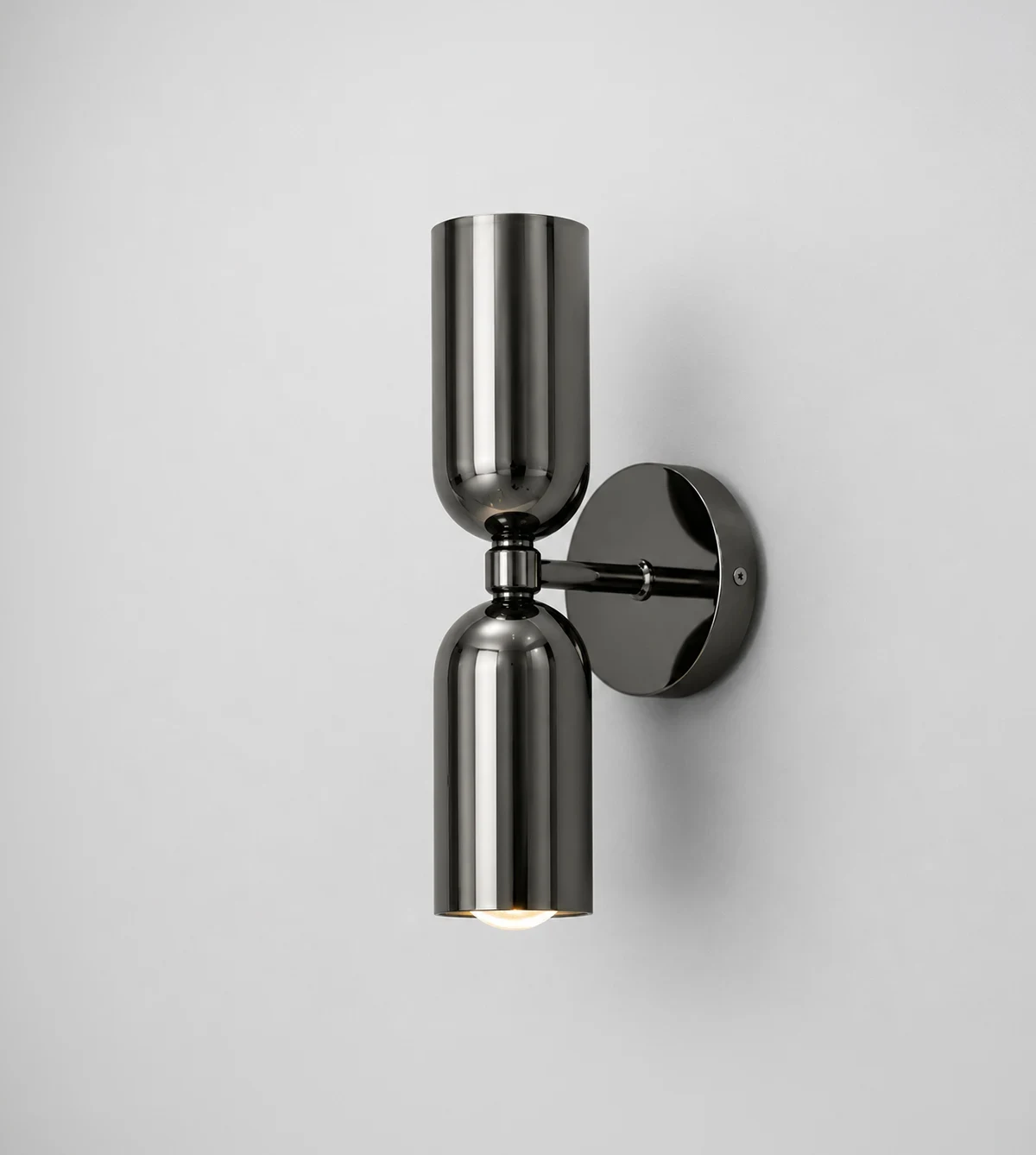 5lamp Capsule Platin Metal E27 Çift Yönlü Duvar Apliği