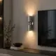 5lamp Capsule Krom aplik, TV ünitesi yanında dekoratif duvar aydınlatması olarak