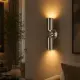 5lamp Capsule Krom çift yönlü aplik, yaşam alanında sıcak yukarı ve aşağı ışık etkisiyle
