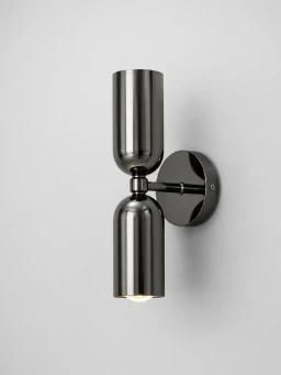 5lamp Capsule Platin Metal E27 Çift Yönlü Duvar Apliği