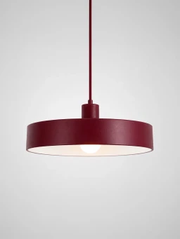 5lamp Solis Bordo Metal E27 Sarkıt Avize