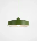 5lamp Solis Yeşil Metal E27 Sarkıt Avize