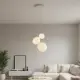 5lamp Kirpi Beyaz Opal Cam 3'lü G9 Sarkıt Avize - 3