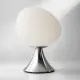 5lamp Egg Krom Metal Opal Cam E27 Masa Lambası