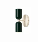5lamp Capsule Koyu Yeşil Krem Metal E27 Çift Yönlü Duvar Apliği