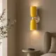 5lamp Capsule Sarı Krem duvar apliği, yatak başı yanında çift yönlü dekoratif aydınlatma olarak