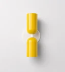 5lamp Capsule Sarı Krem Metal E27 Çift Yönlü Duvar Apliği