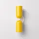 5lamp Capsule Sarı Krem Metal E27 Çift Yönlü Duvar Apliği