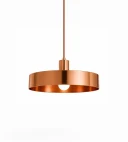 5lamp Solis Bakır Metal E27 Sarkıt Avize