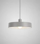 5lamp Solis Gri Metal E27 Sarkıt Avize