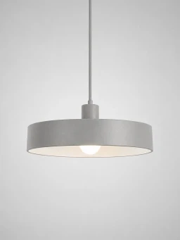 5lamp Solis Gri Metal E27 Sarkıt Avize