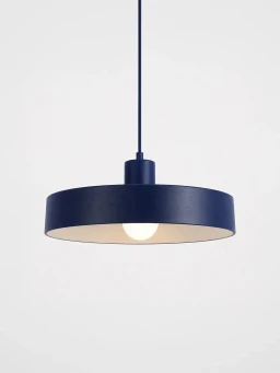 5lamp Solis Mavi Metal E27 Sarkıt Avize