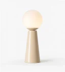 5lamp Lumia Krem Metal Opal Cam G9 Masa Lambası