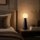 5lamp Lumia Mavi masa lambası, yatak başı sehpasında sıcak ve yumuşak ışığıyla