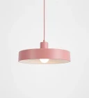 5lamp Solis Pembe Metal E27 Sarkıt Avize