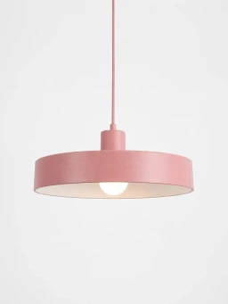 5lamp Solis Pembe Metal E27 Sarkıt Avize