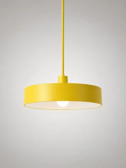 5lamp Solis Sarı Metal E27 Sarkıt Avize