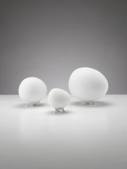 5lamp Kirpi 3'lü Opal Cam Masa Ve Yer Aydınlatma Seti