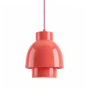 5lamp Duo Beam Pembe Çift Gölgeli Metal Sarkıt Avize