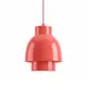 5lamp Duo Beam pembe çift gölgeli metal sarkıt aydınlatmanın önden ürün görünümü